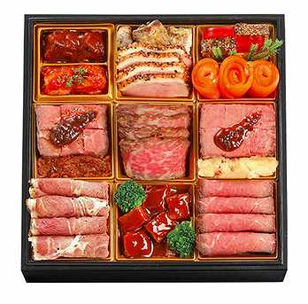 2024　京都・祇園 京彩宴 肉おせち 冷凍一段　19980